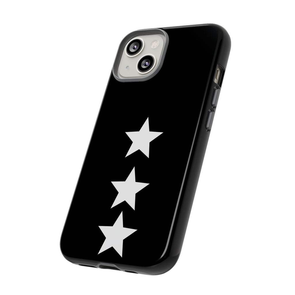 PHILIA — White Star Phone Case | Minimalist Rave Protective Cover
