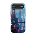 PHILIA — Neon Skyline Phone Case | Futuristic Festival Cover