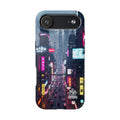 PHILIA — Cyberpunk City Phone Case | Futuristic Night Skyline