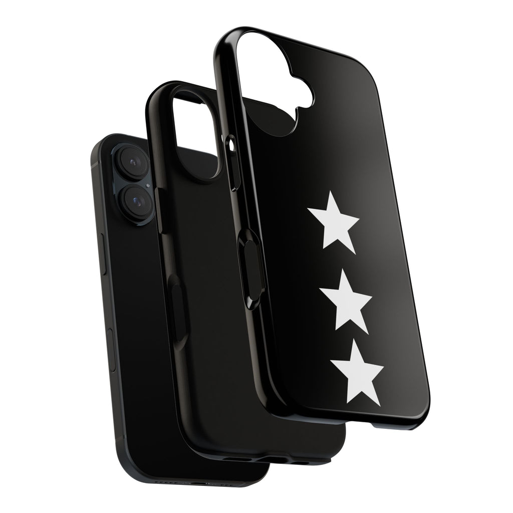 PHILIA — White Star Phone Case | Minimalist Rave Protective Cover