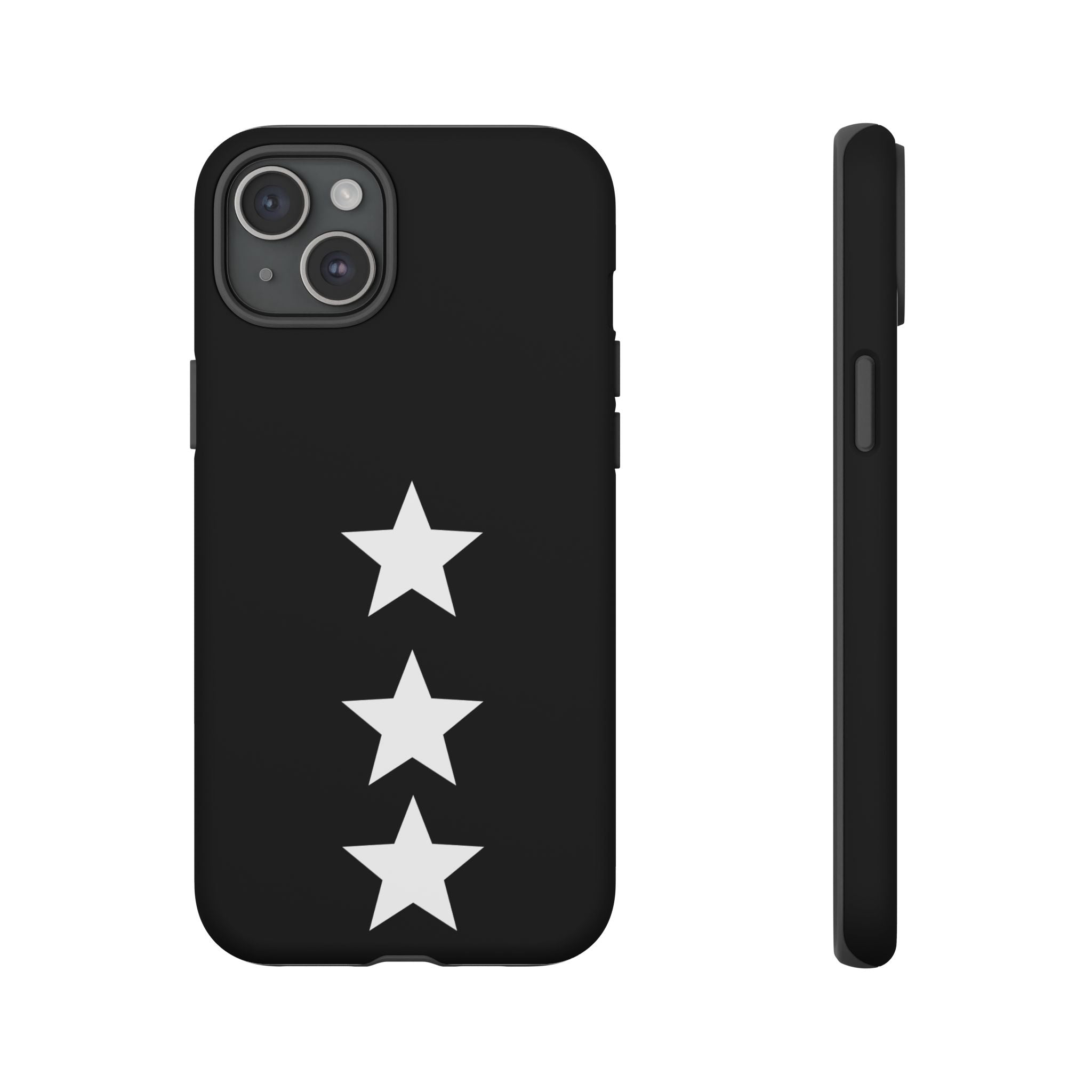 PHILIA — White Star Phone Case | Minimalist Rave Protective Cover