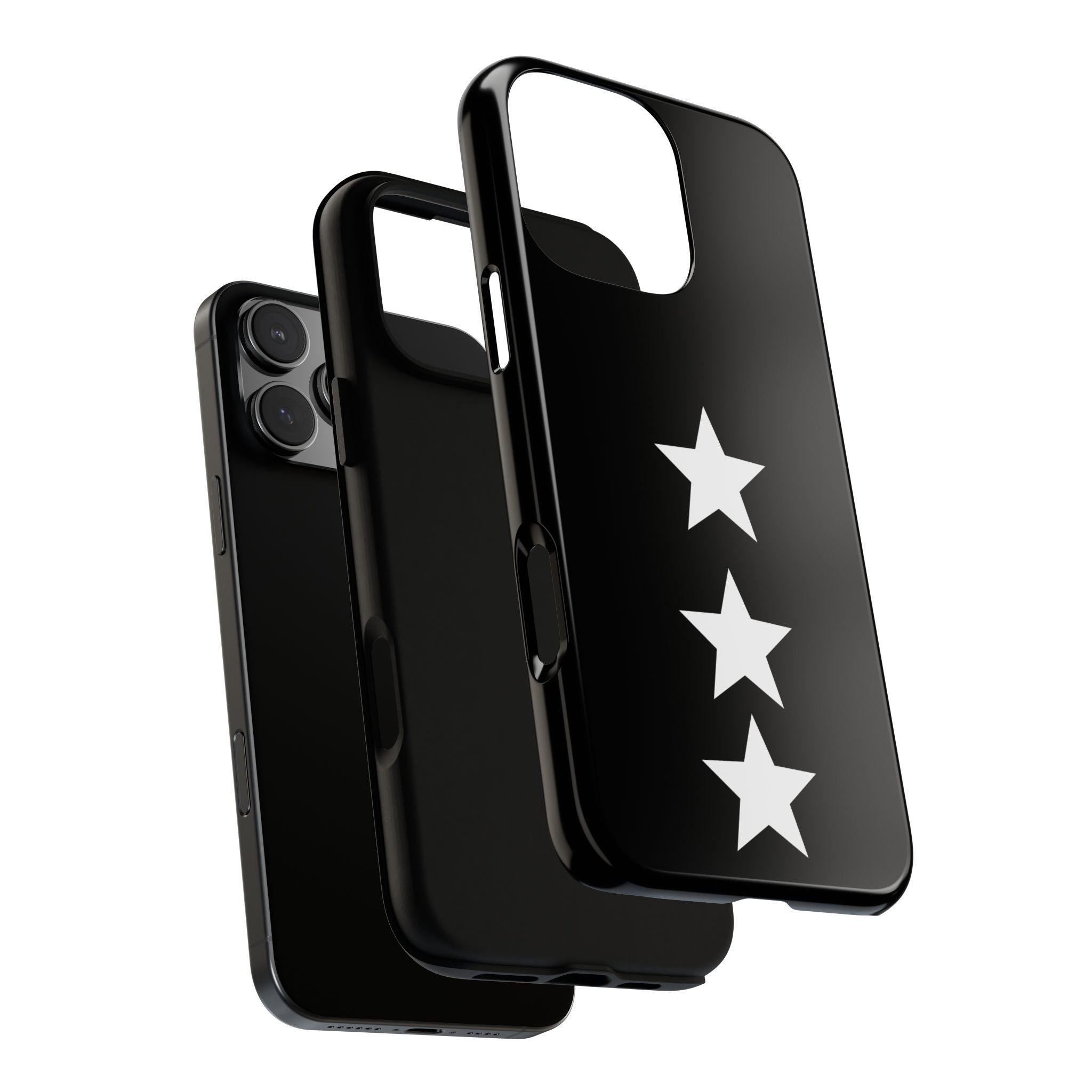 PHILIA — White Star Phone Case | Minimalist Rave Protective Cover
