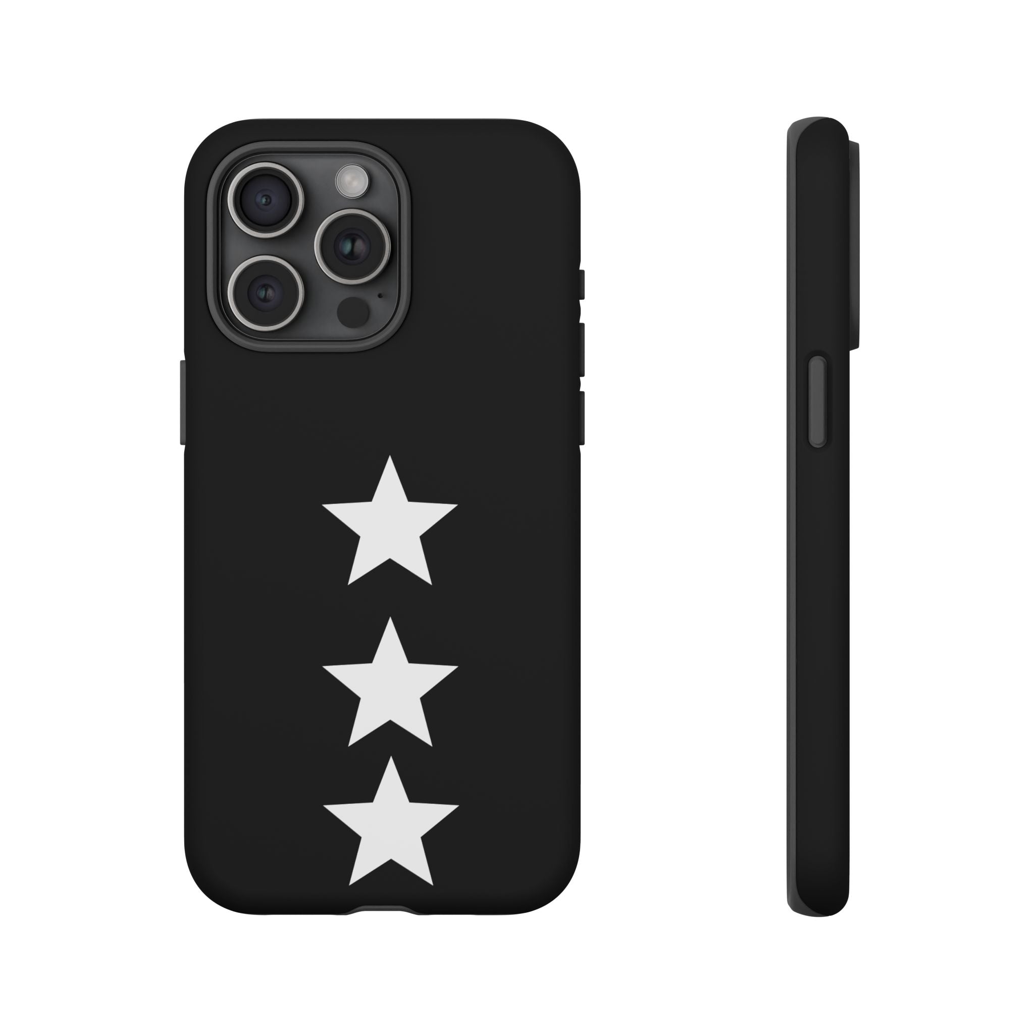 PHILIA — White Star Phone Case | Minimalist Rave Protective Cover