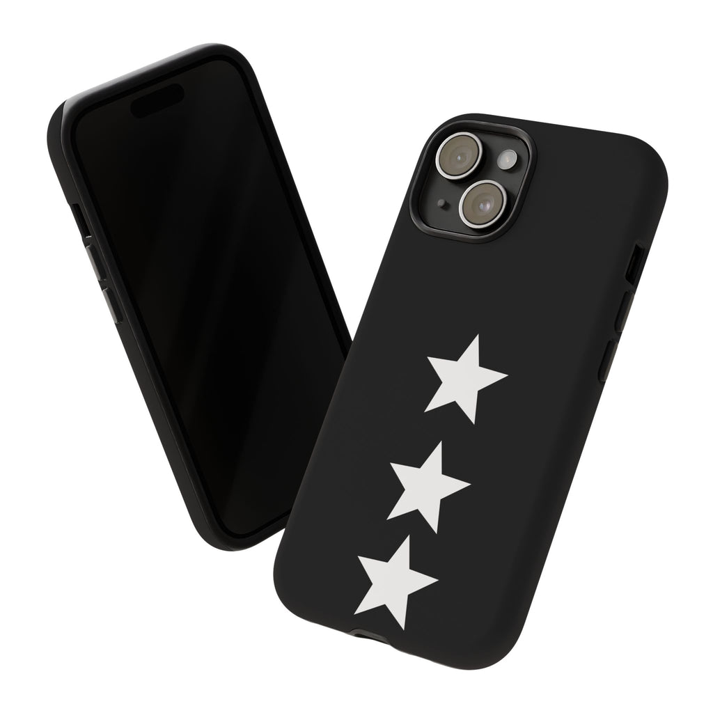 PHILIA — White Star Phone Case | Minimalist Rave Protective Cover