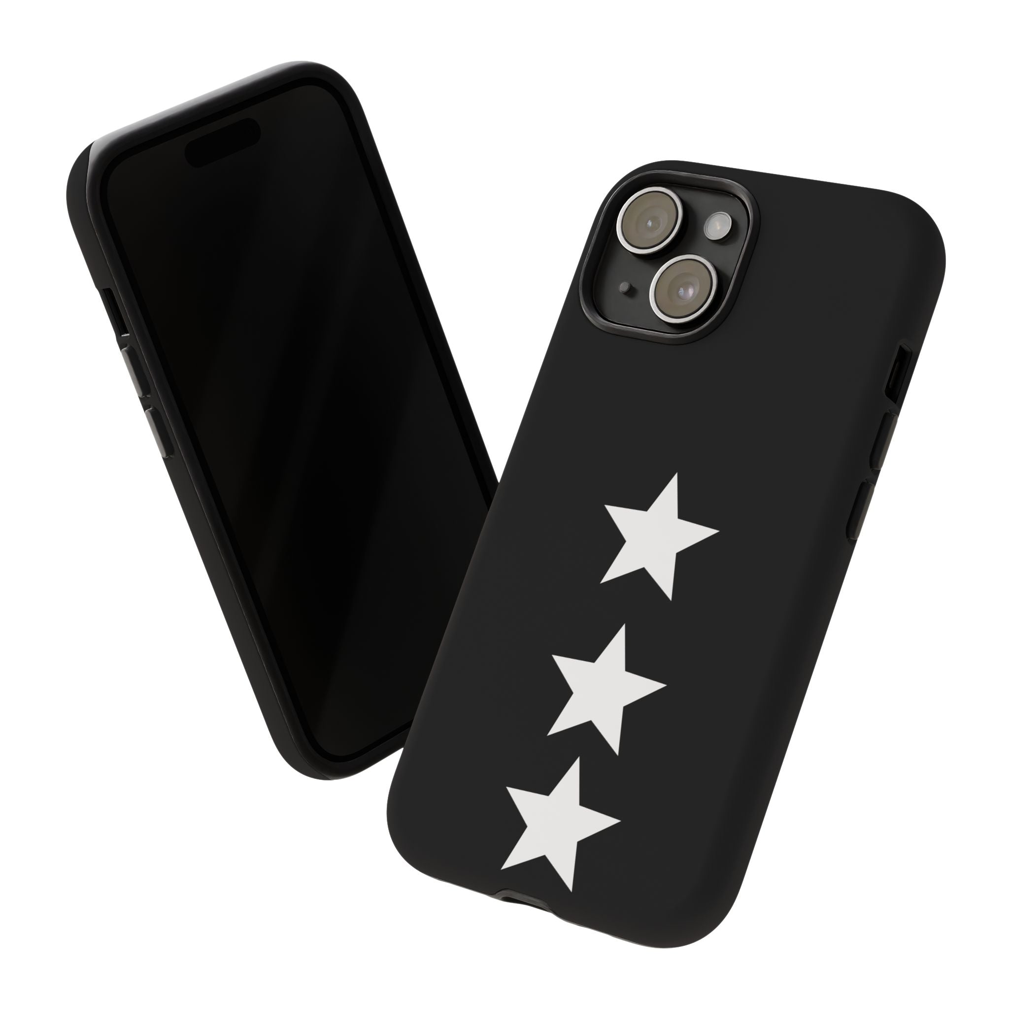 PHILIA — White Star Phone Case | Minimalist Rave Protective Cover