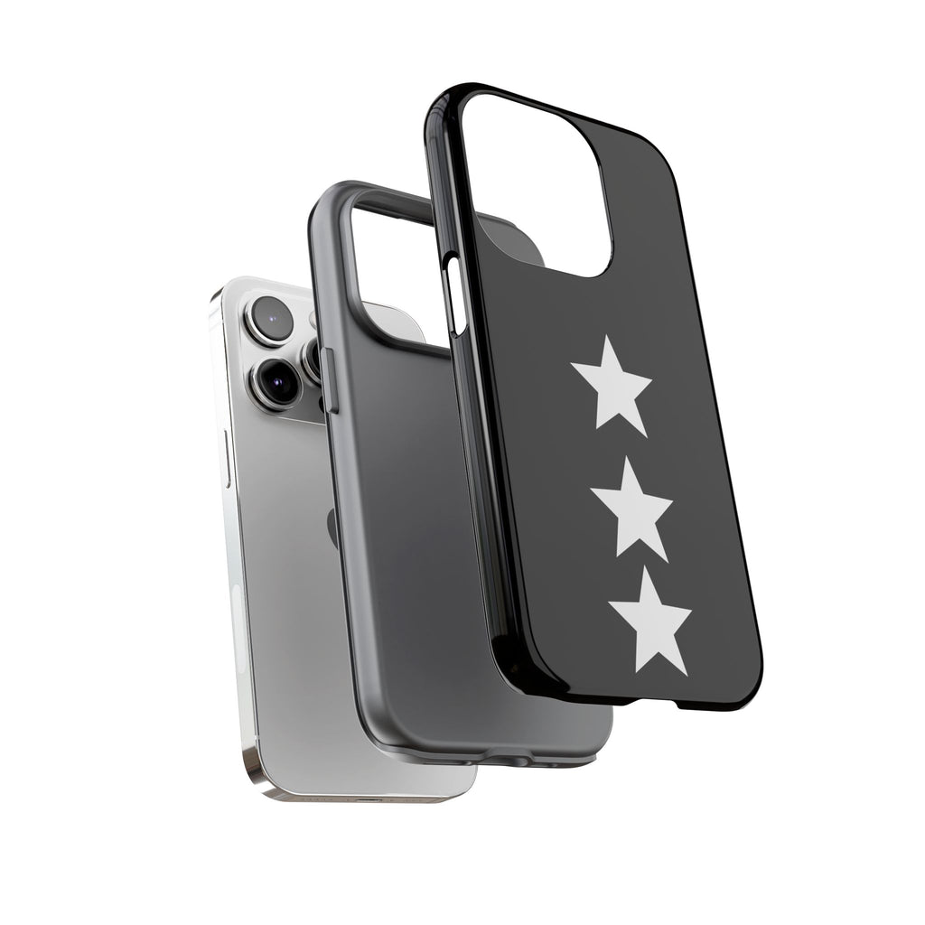 PHILIA — White Star Phone Case | Minimalist Rave Protective Cover