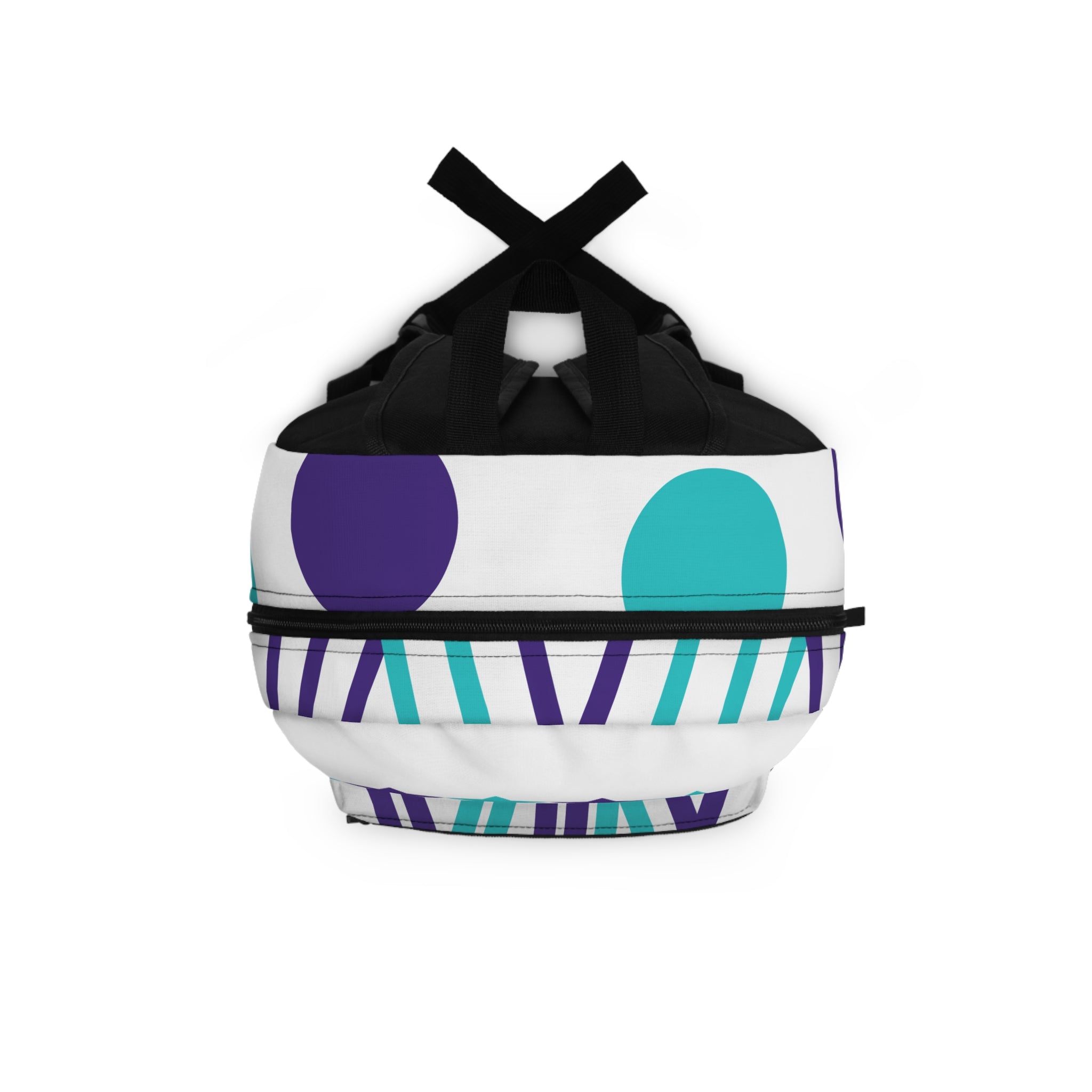 PHILIA — Black Star Backpack | Bold All-Over Print Festival Bag