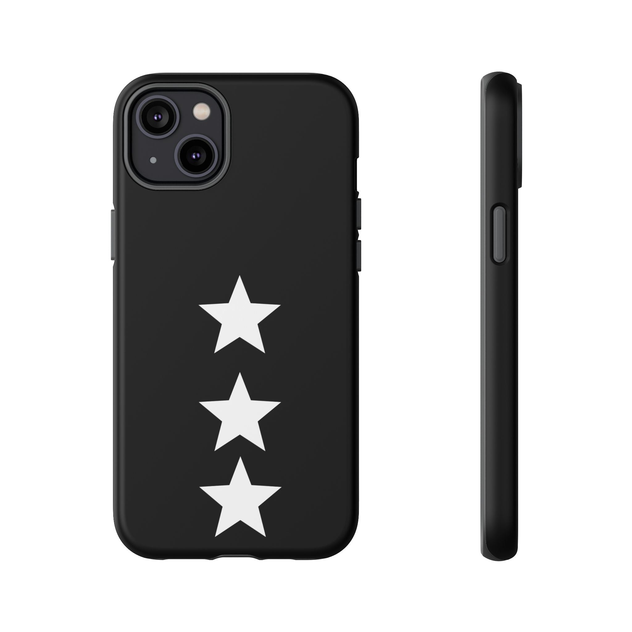 PHILIA — White Star Phone Case | Minimalist Rave Protective Cover