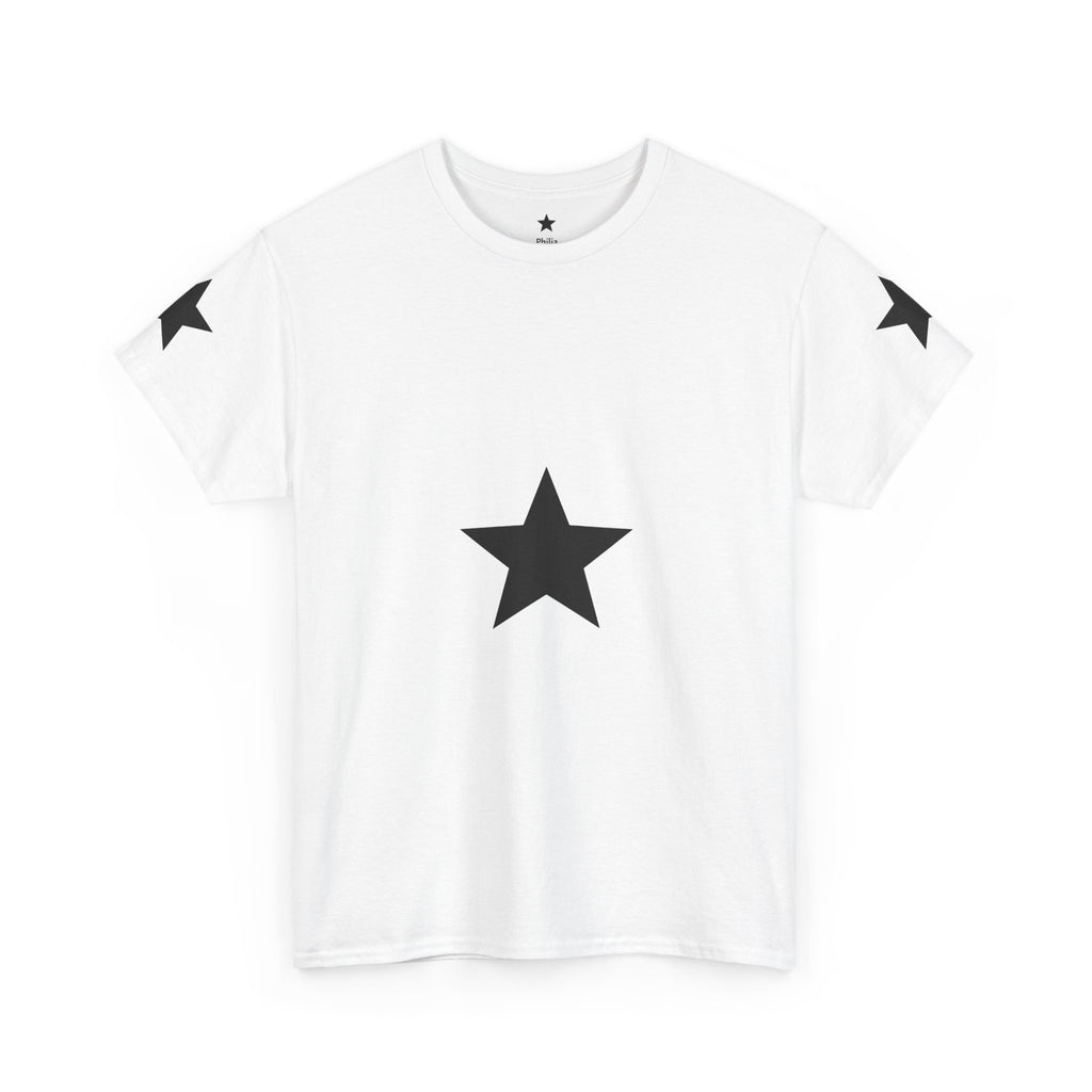 PHILIA — Black Star Tee | Minimal Festival Graphic T-Shirt