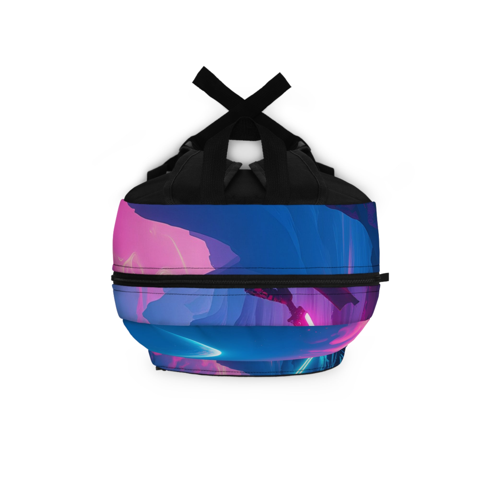 PHILIA — Neon Lightsaber Duel Backpack | Sci-Fi Galaxy Festival Bag