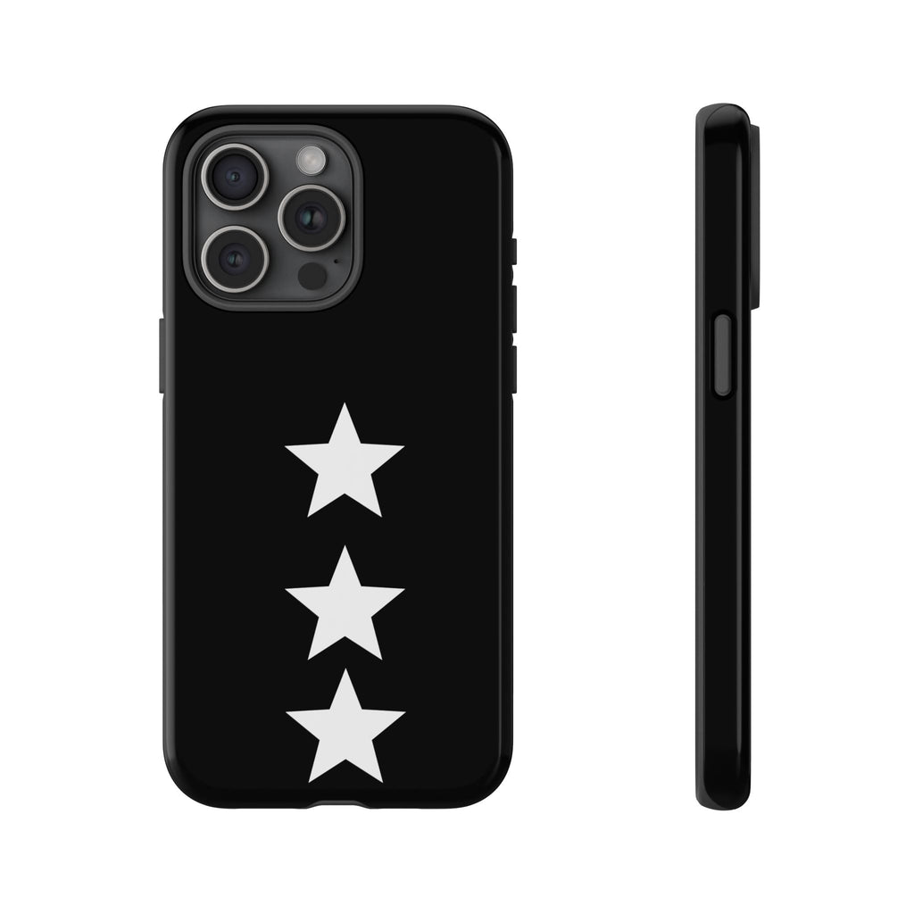 PHILIA — White Star Phone Case | Minimalist Rave Protective Cover