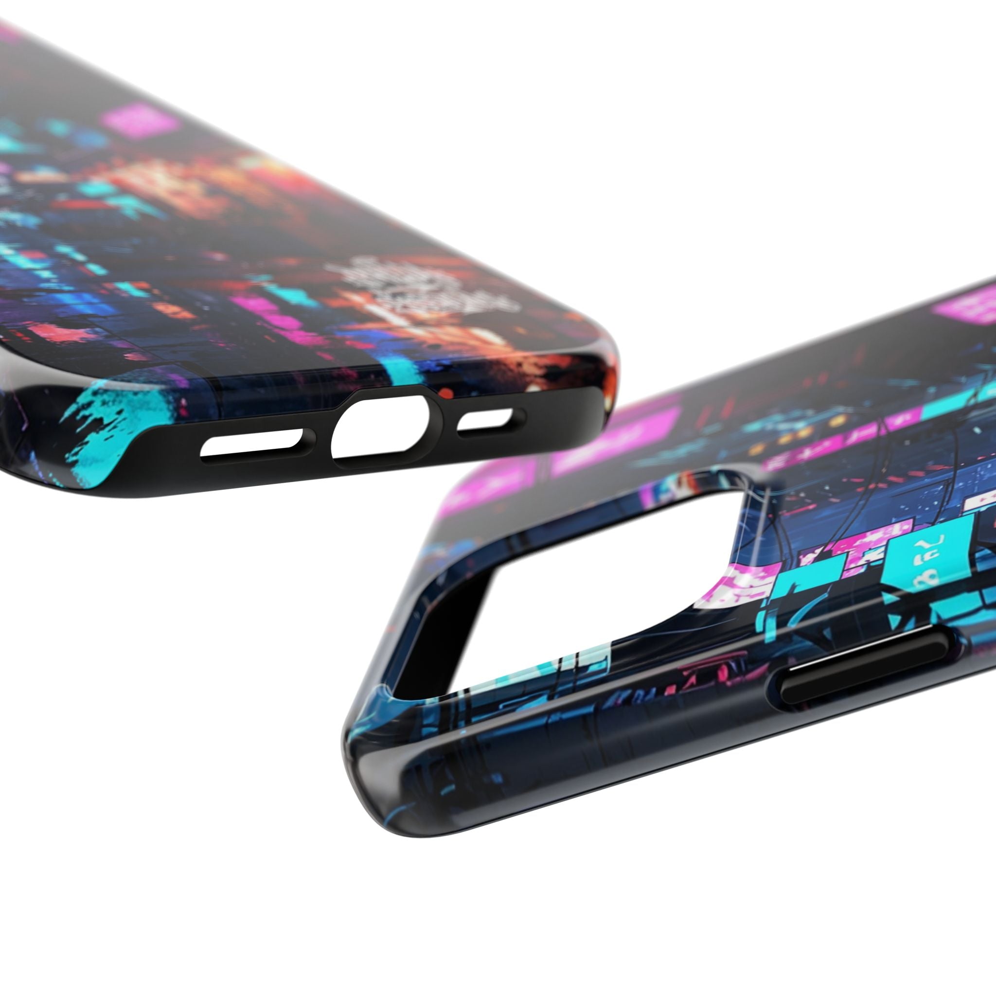 PHILIA — Neon City Alley Phone Case | Cyberpunk Tokyo Night