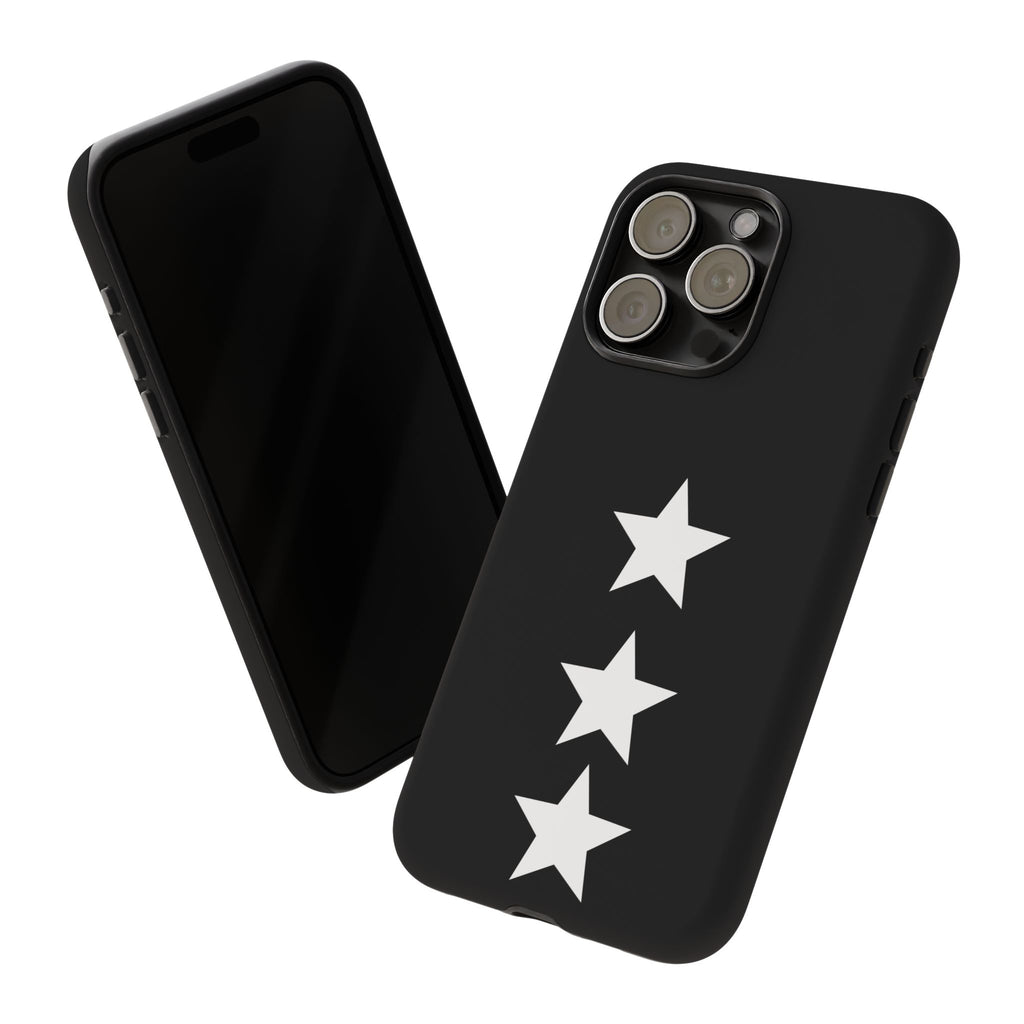 PHILIA — White Star Phone Case | Minimalist Rave Protective Cover