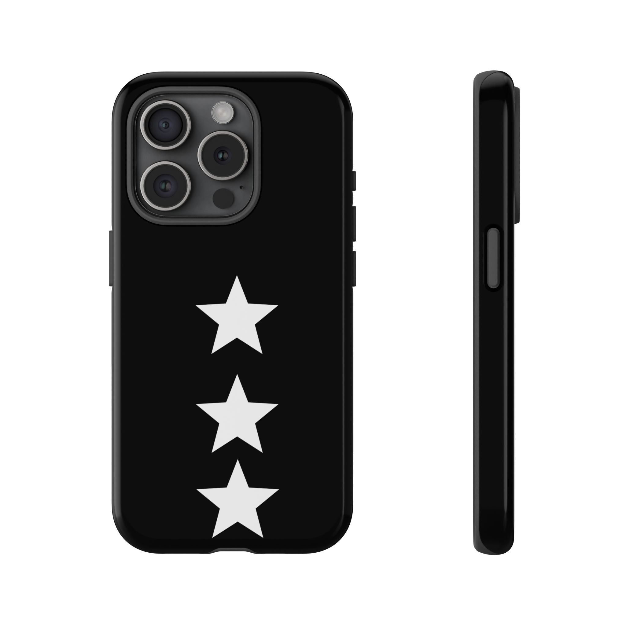 PHILIA — White Star Phone Case | Minimalist Rave Protective Cover