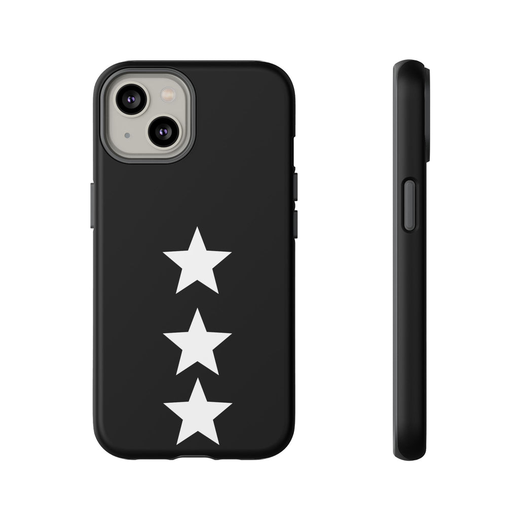 PHILIA — White Star Phone Case | Minimalist Rave Protective Cover