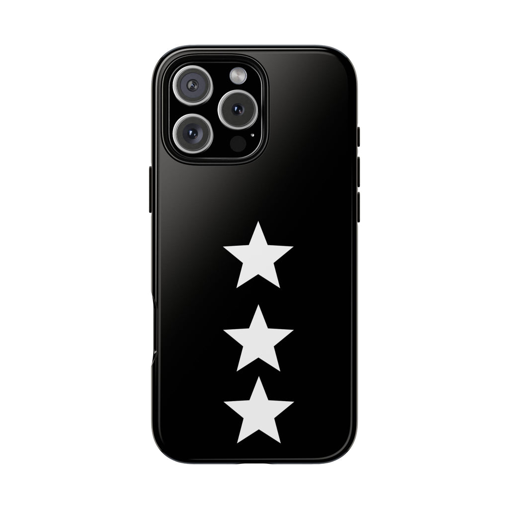 PHILIA — White Star Phone Case | Minimalist Rave Protective Cover