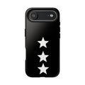 PHILIA — White Star Phone Case | Minimalist Rave Protective Cover