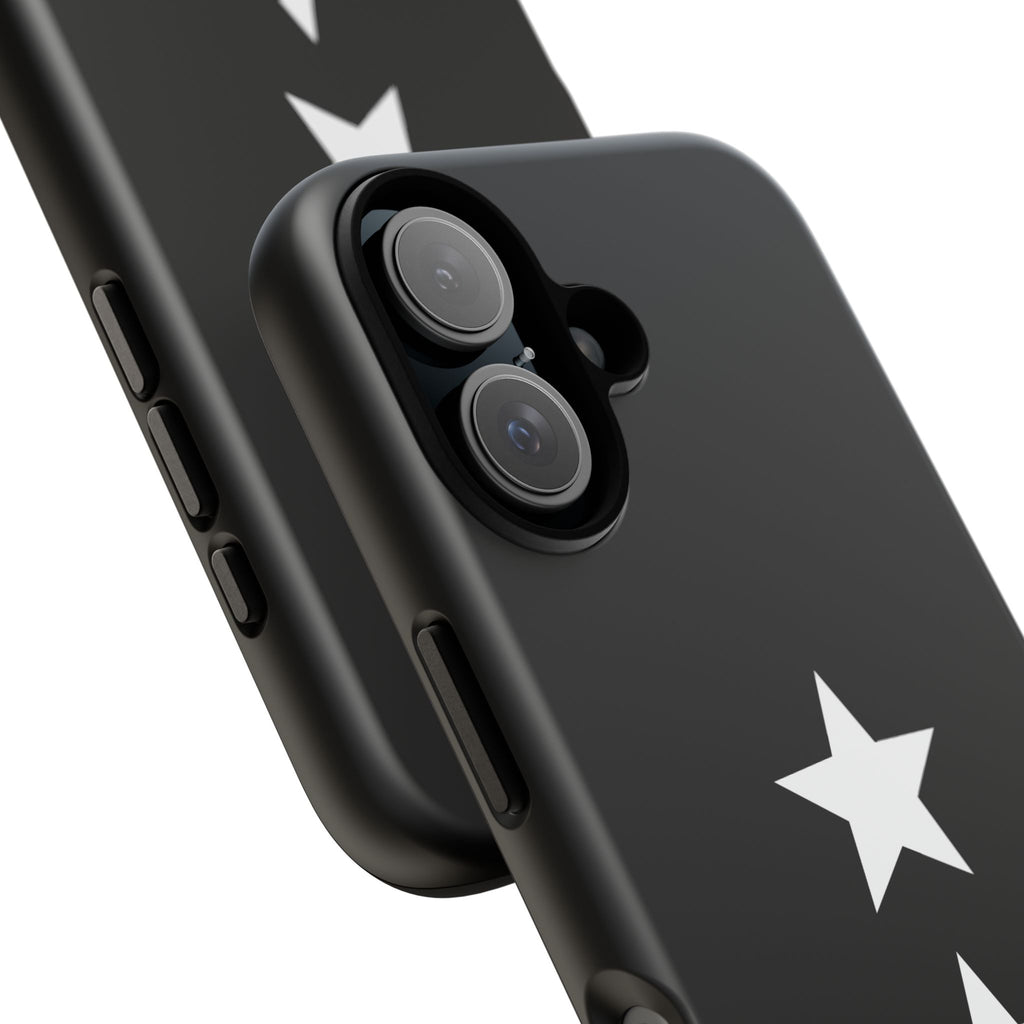 PHILIA — White Star Phone Case | Minimalist Rave Protective Cover