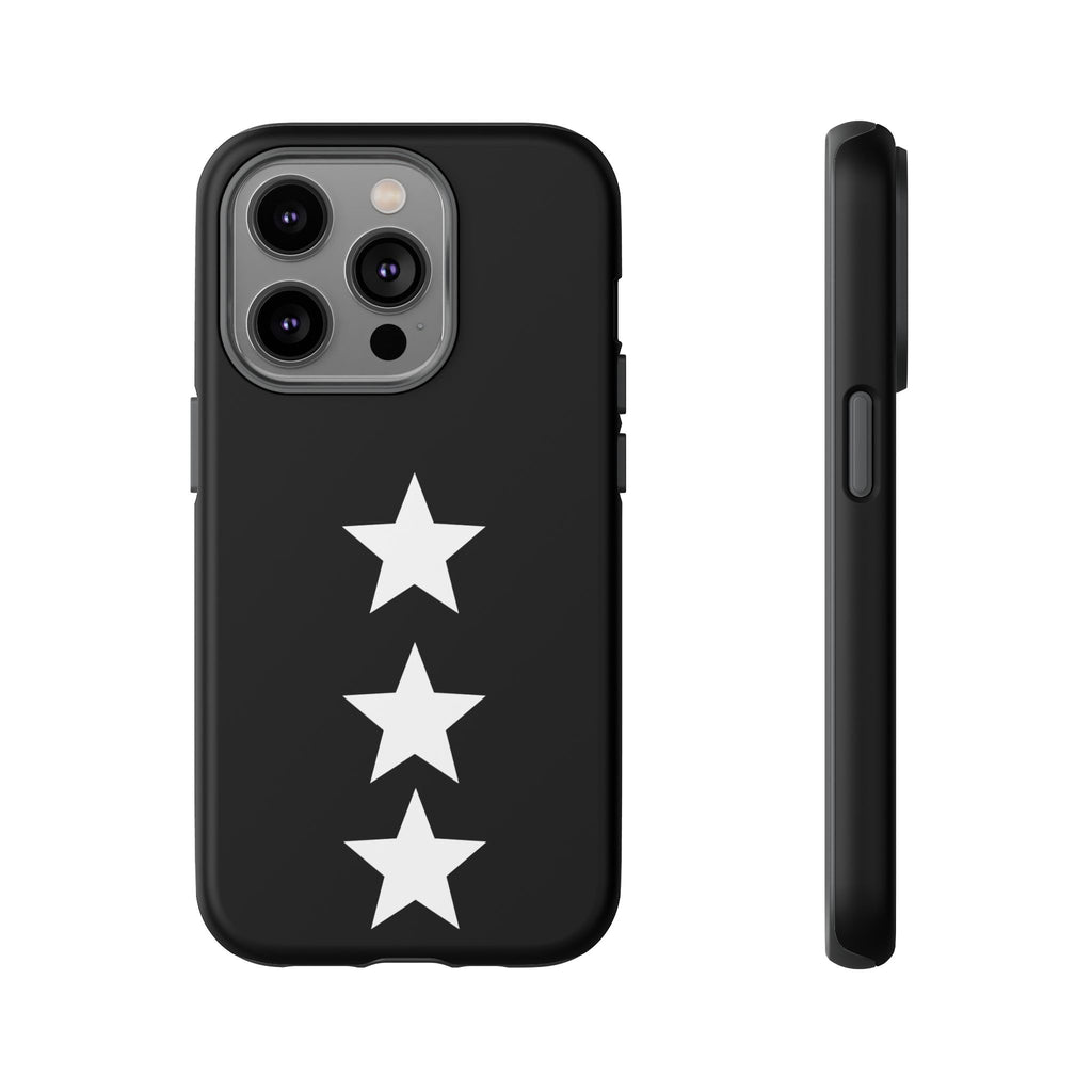 PHILIA — White Star Phone Case | Minimalist Rave Protective Cover