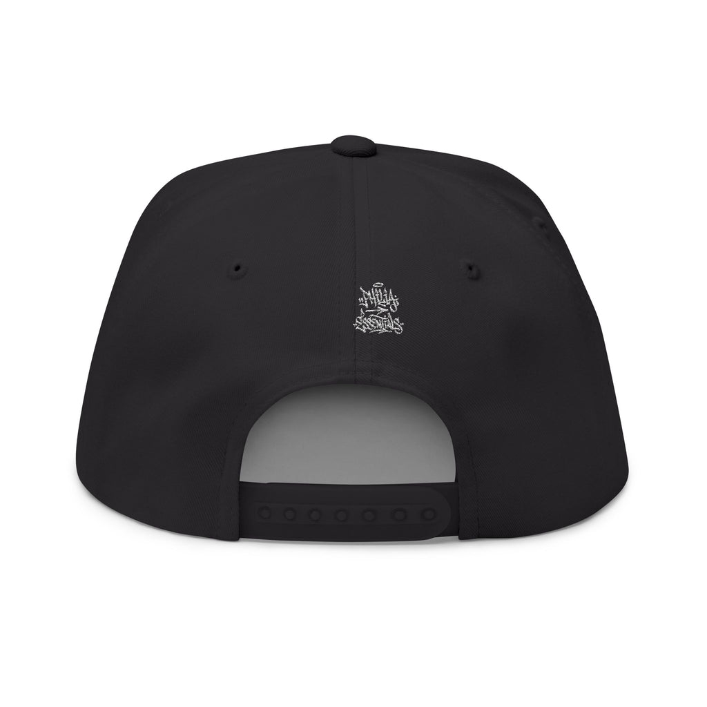 PHILIA — Skull Floral Cap | Embroidered Rave Snapback