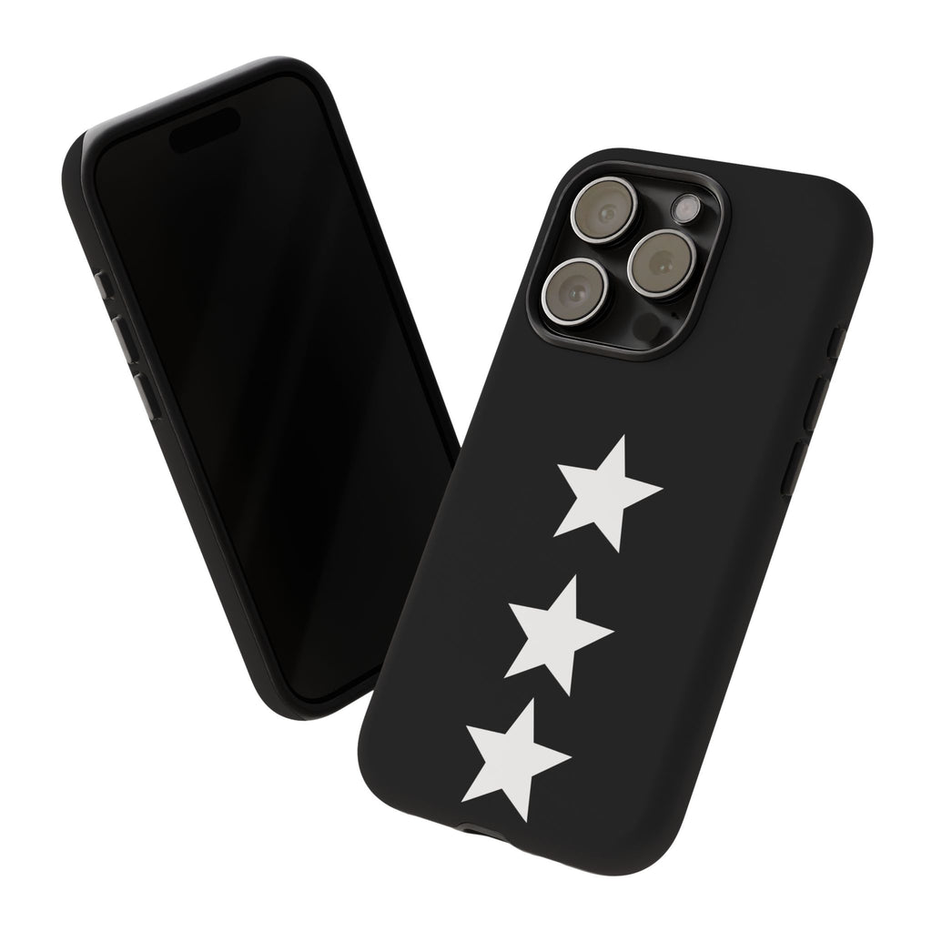 PHILIA — White Star Phone Case | Minimalist Rave Protective Cover