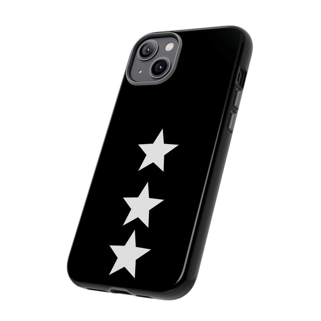 PHILIA — White Star Phone Case | Minimalist Rave Protective Cover