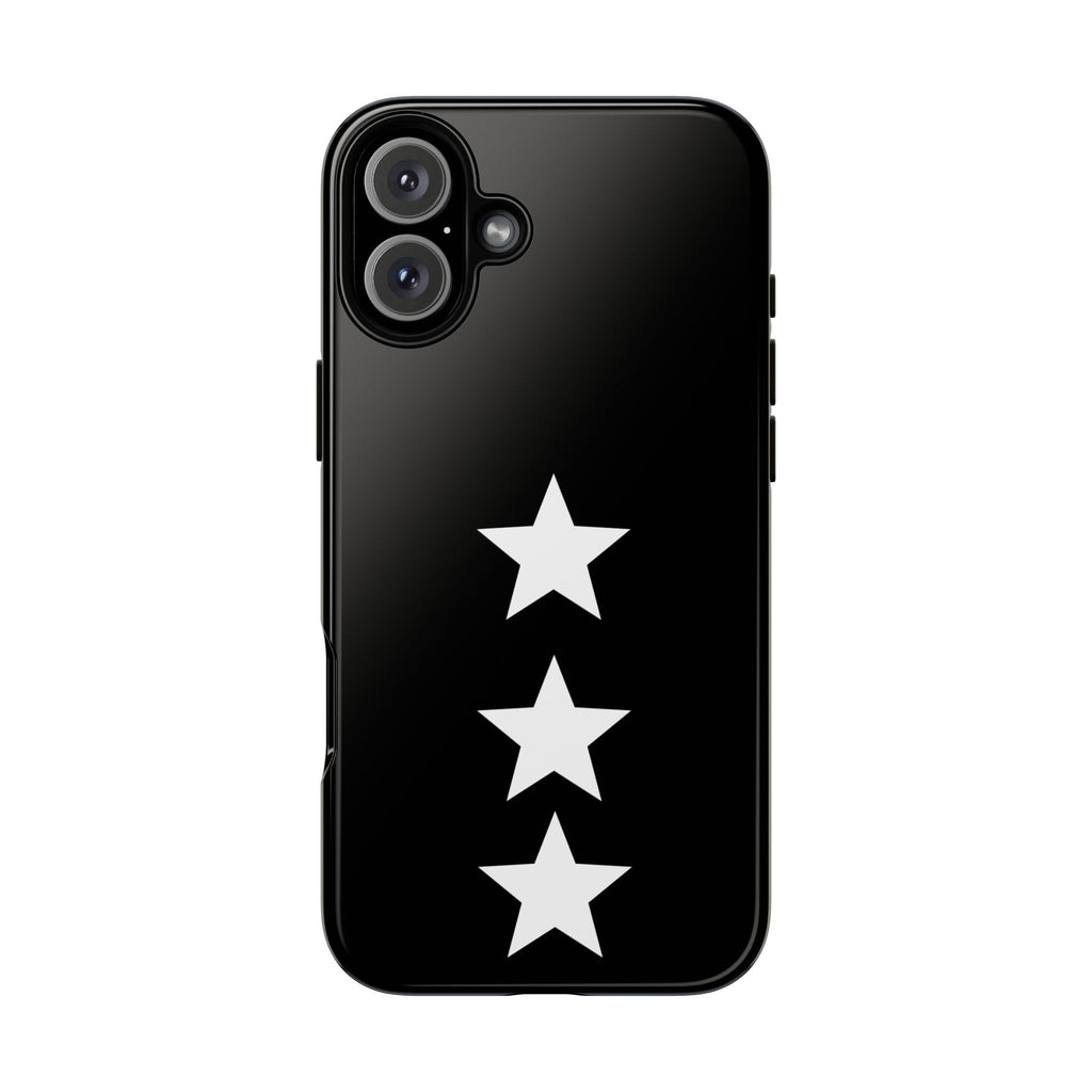 PHILIA — White Star Phone Case | Minimalist Rave Protective Cover