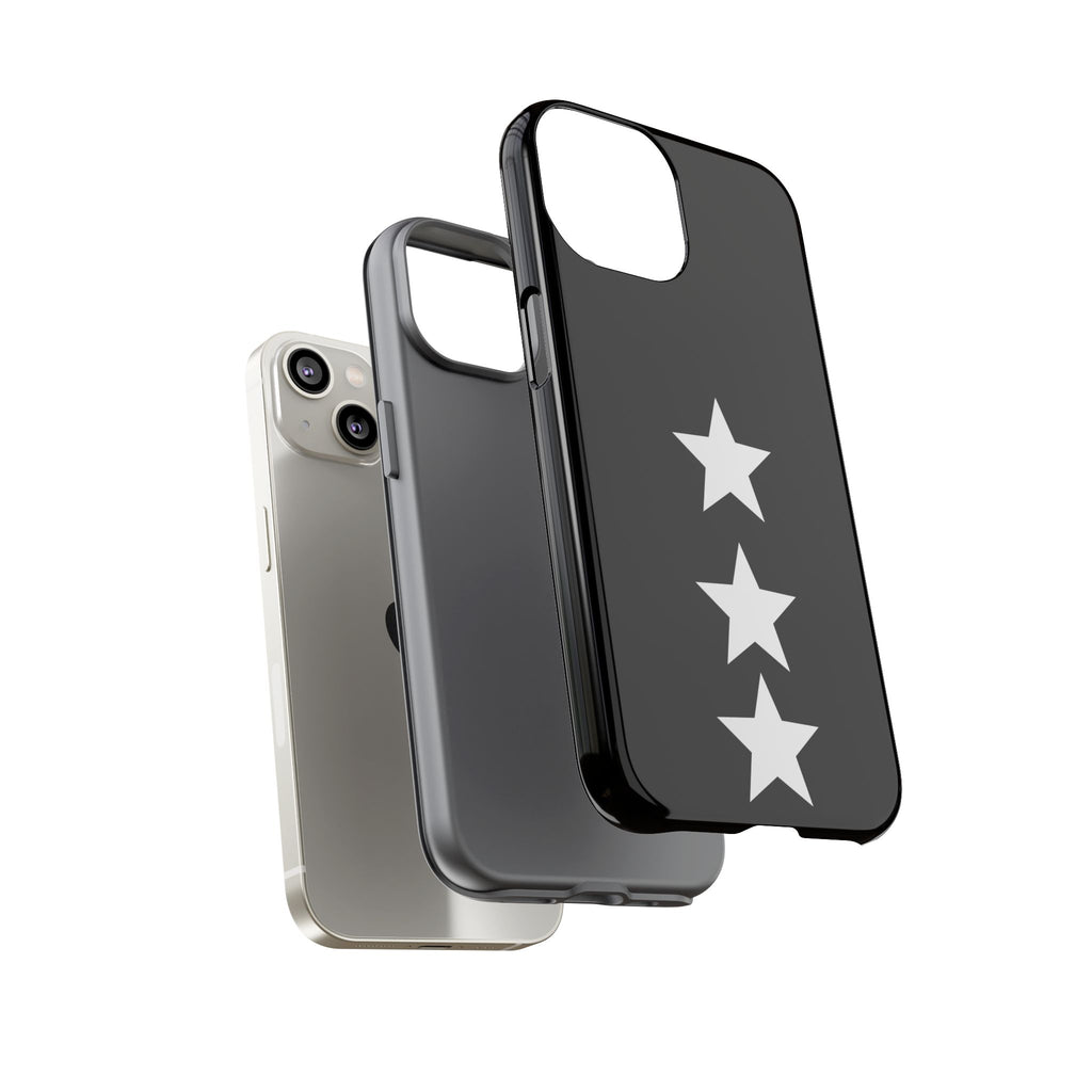 PHILIA — White Star Phone Case | Minimalist Rave Protective Cover