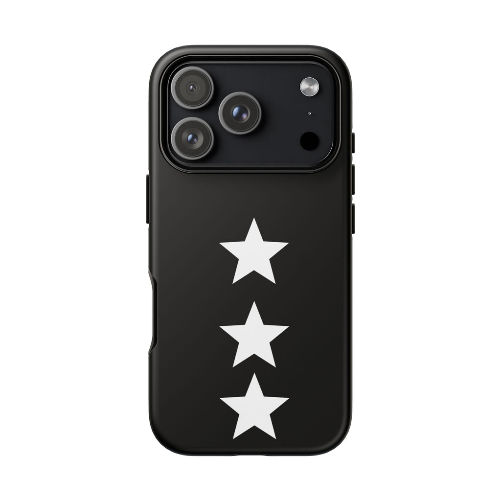 PHILIA — White Star Phone Case | Minimalist Rave Protective Cover