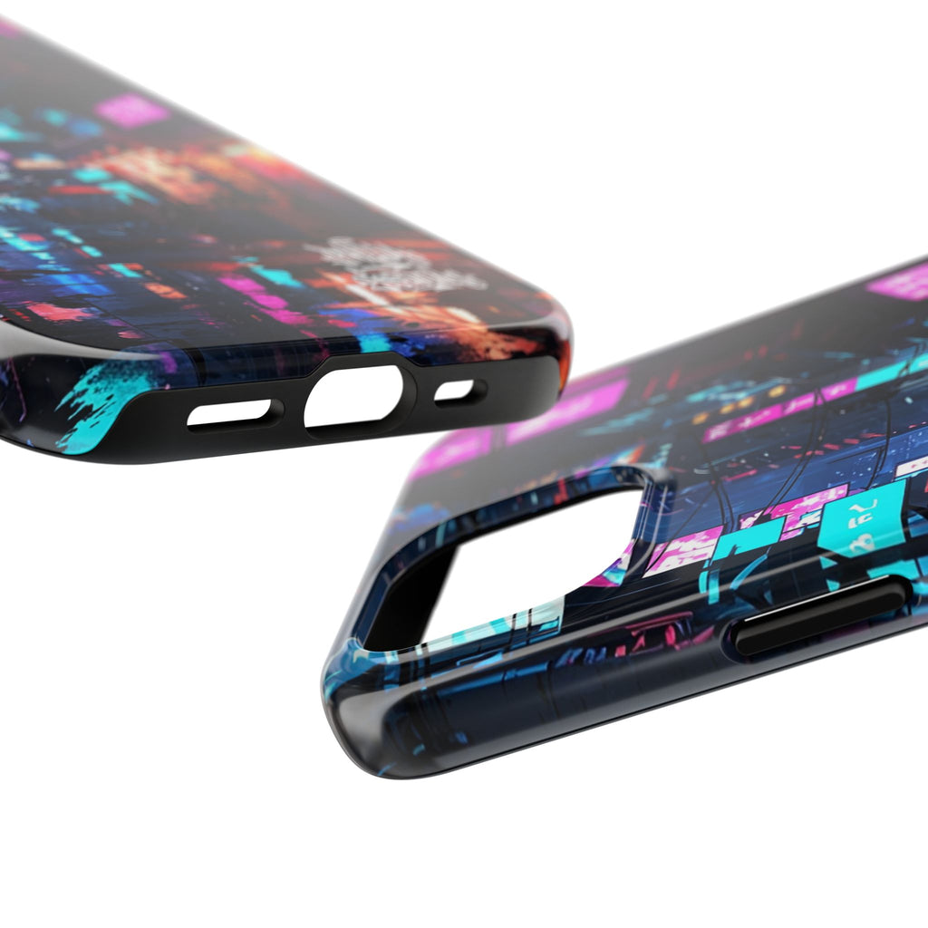 PHILIA — Neon City Alley Phone Case | Cyberpunk Tokyo Night