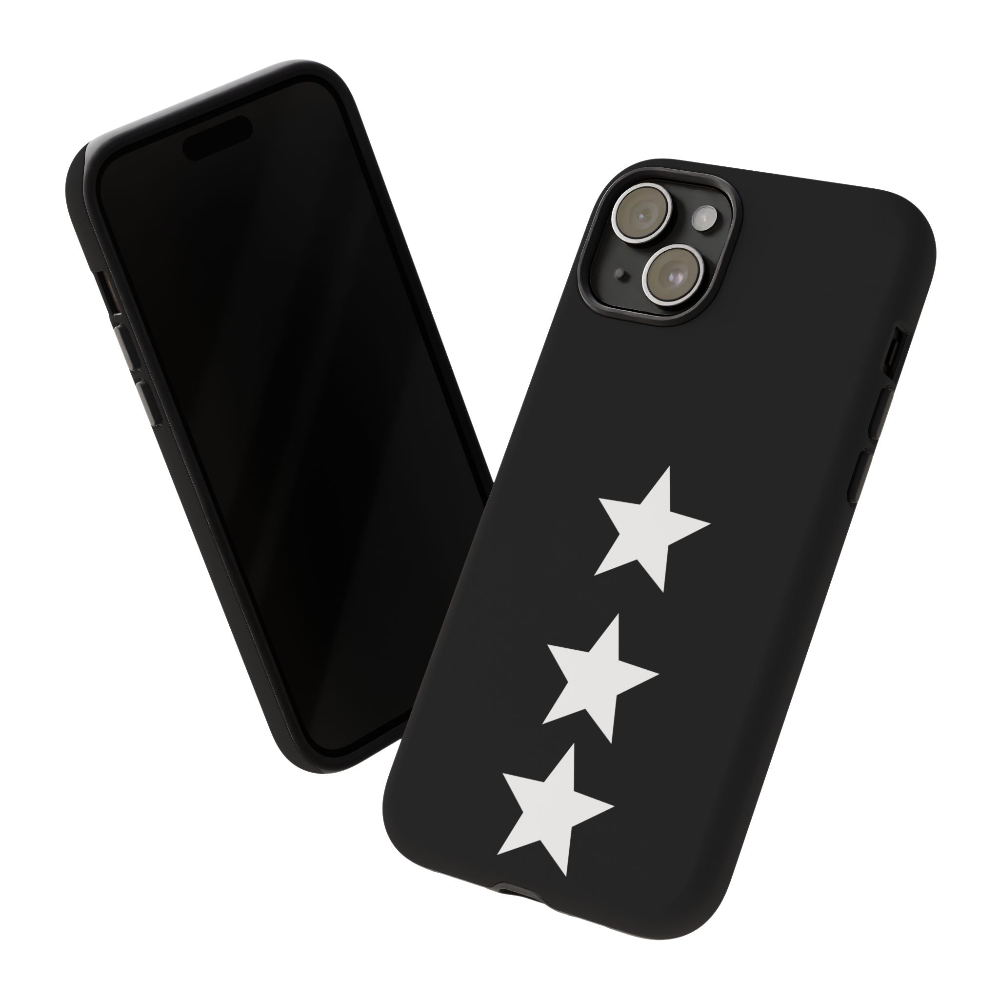 PHILIA — White Star Phone Case | Minimalist Rave Protective Cover