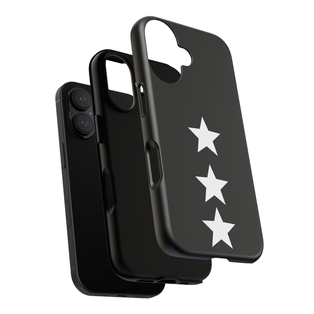 PHILIA — White Star Phone Case | Minimalist Rave Protective Cover