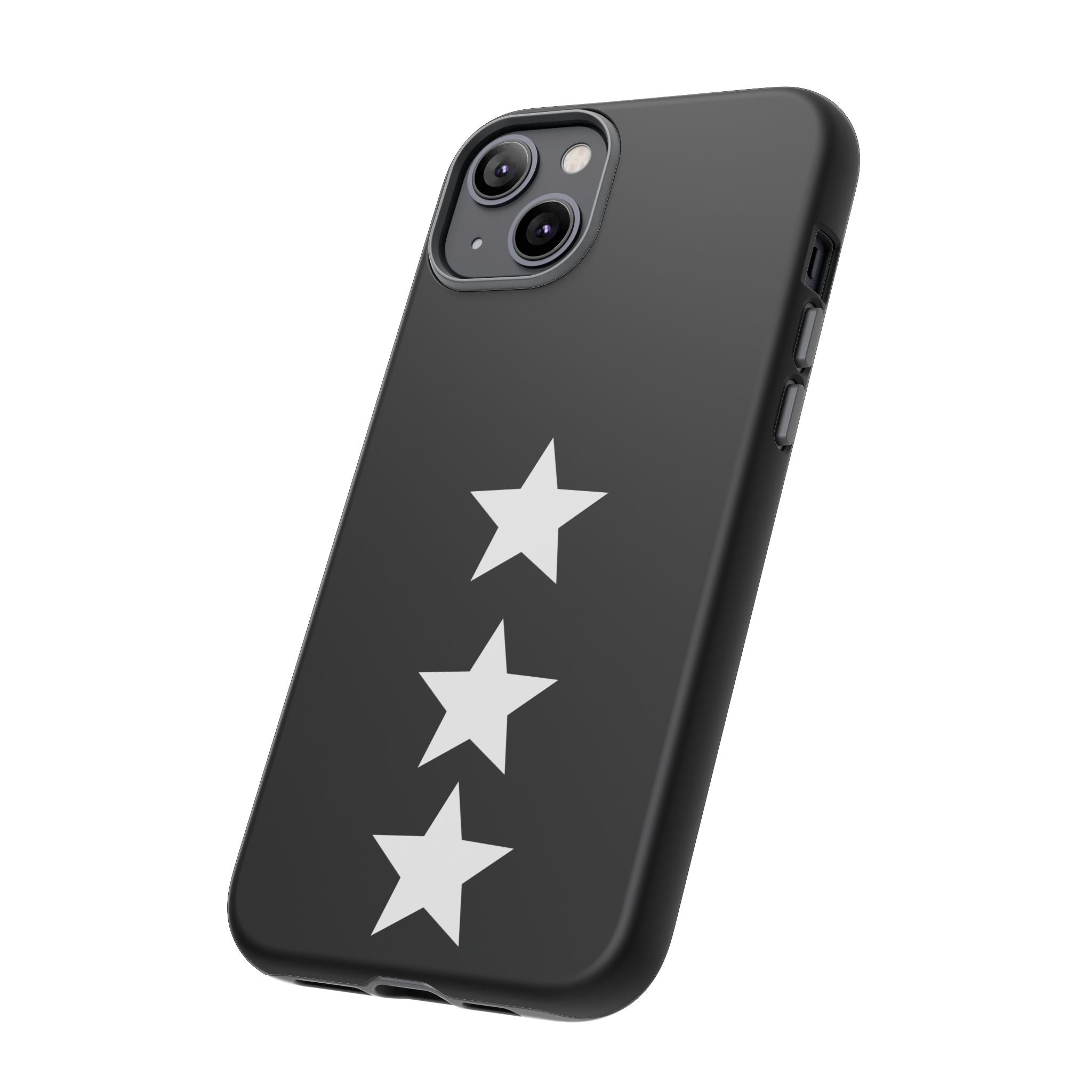 PHILIA — White Star Phone Case | Minimalist Rave Protective Cover
