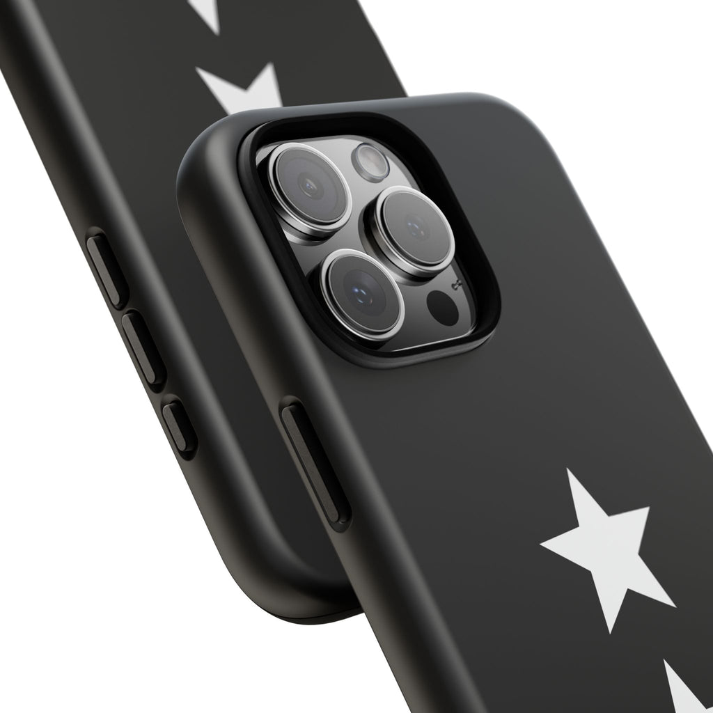 PHILIA — White Star Phone Case | Minimalist Rave Protective Cover