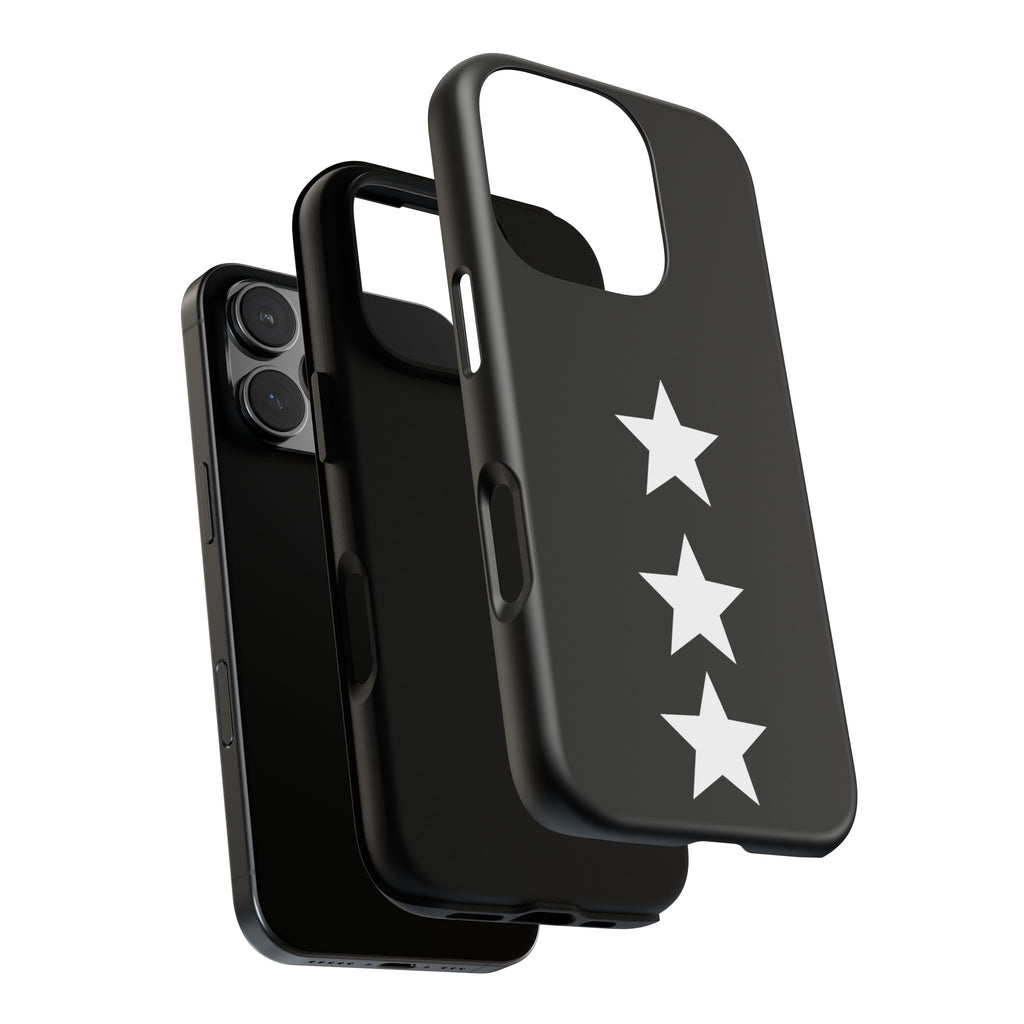 PHILIA — White Star Phone Case | Minimalist Rave Protective Cover