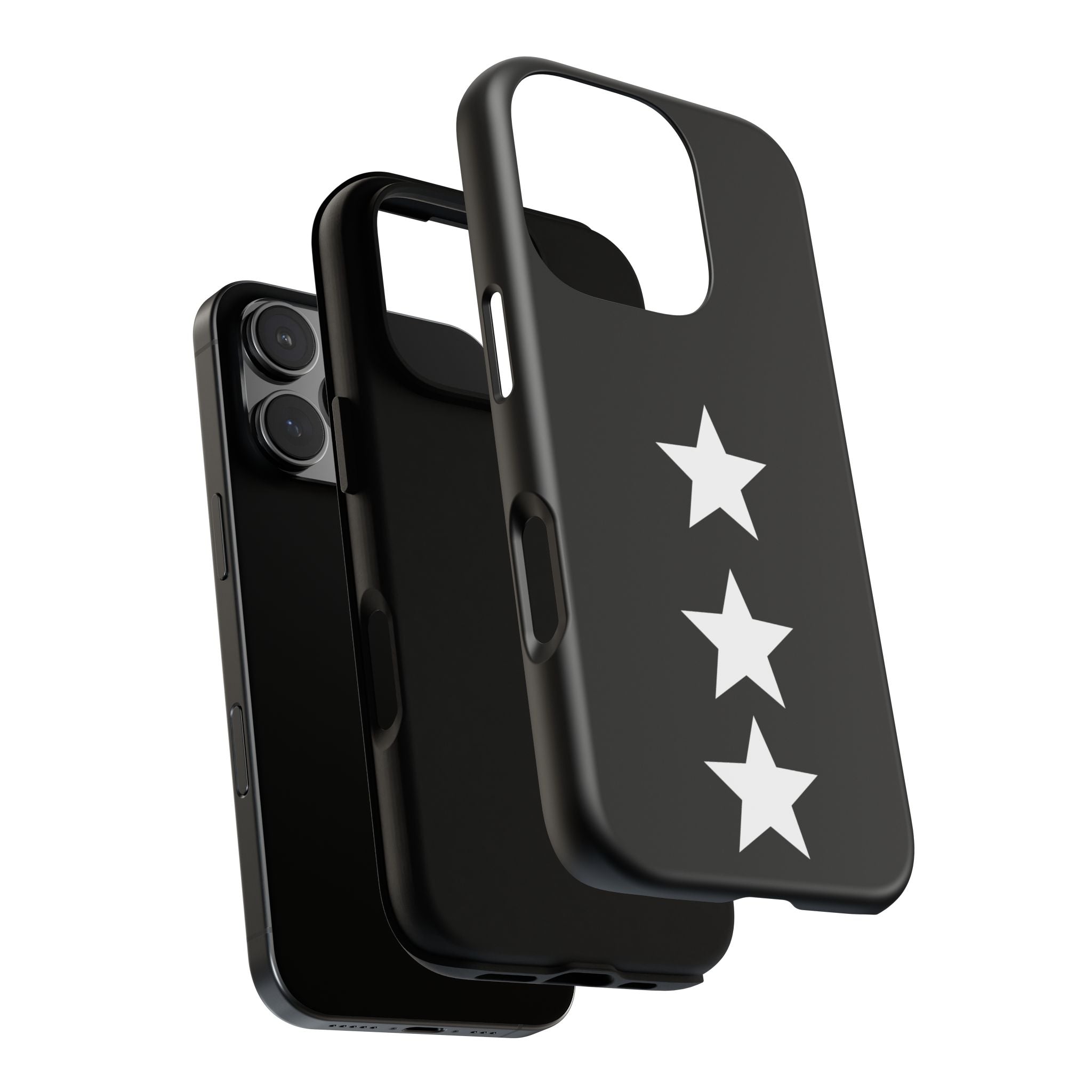 PHILIA — White Star Phone Case | Minimalist Rave Protective Cover