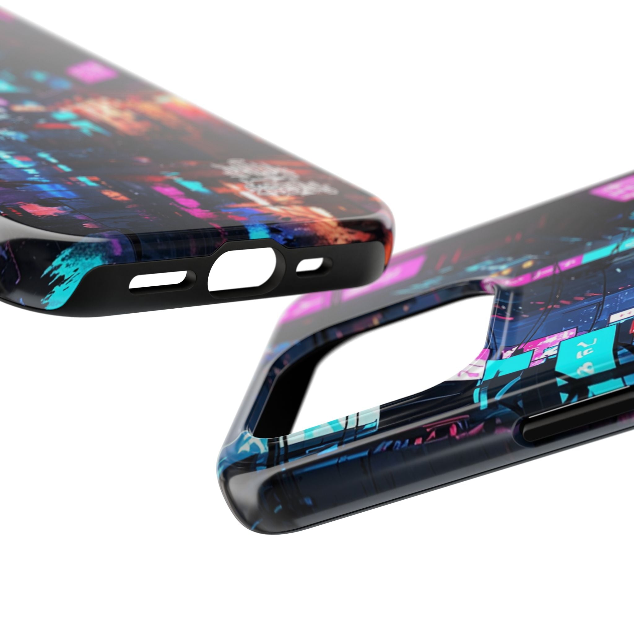 PHILIA — Neon City Alley Phone Case | Cyberpunk Tokyo Night
