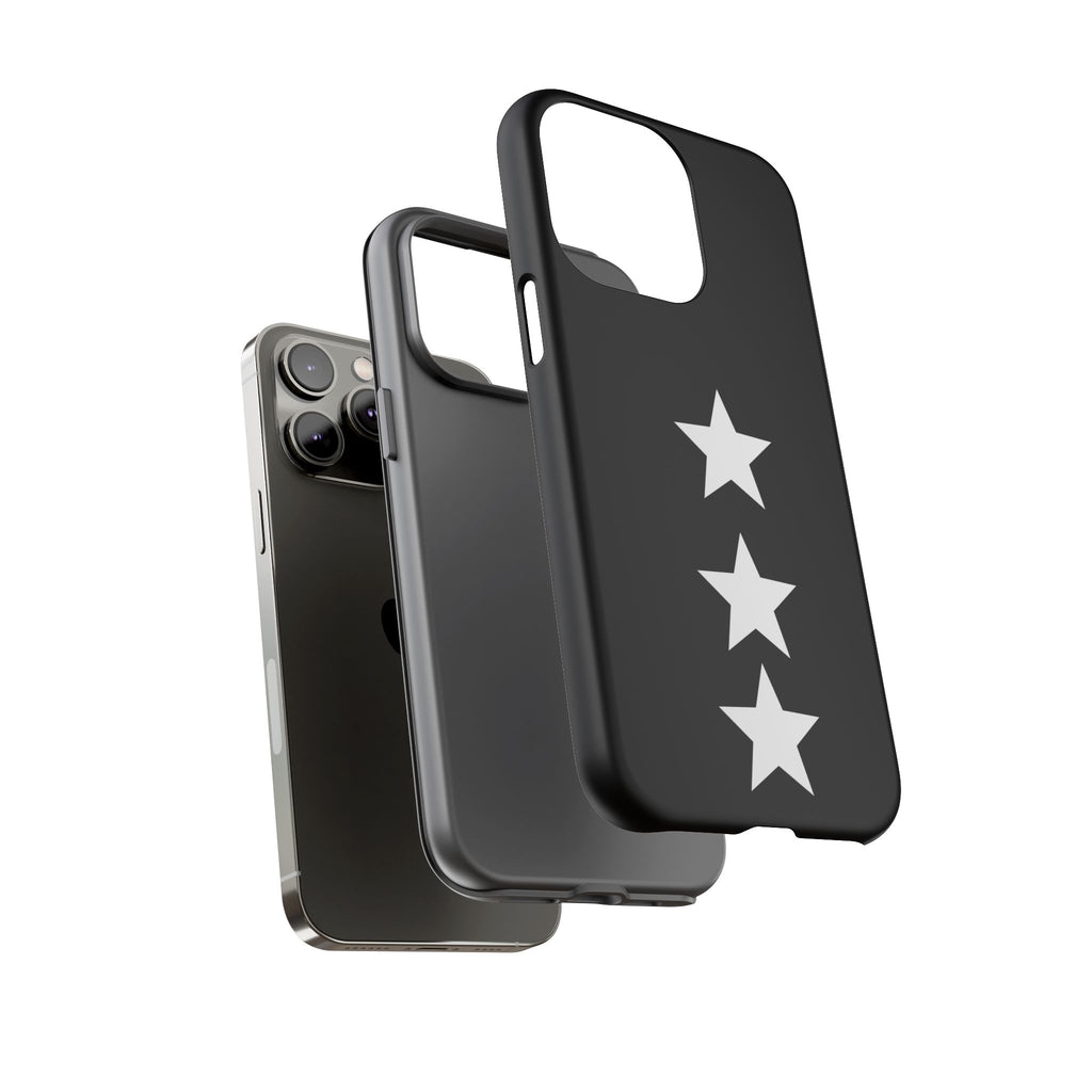 PHILIA — White Star Phone Case | Minimalist Rave Protective Cover
