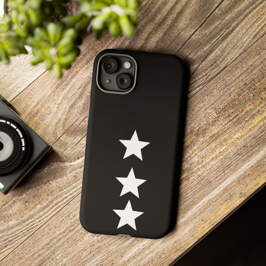 PHILIA — White Star Phone Case | Minimalist Rave Protective Cover
