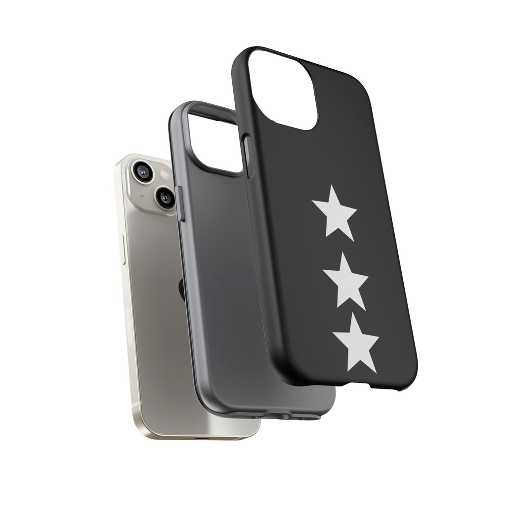 PHILIA — White Star Phone Case | Minimalist Rave Protective Cover