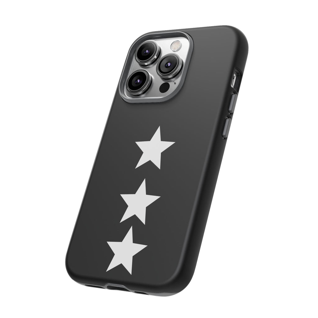PHILIA — White Star Phone Case | Minimalist Rave Protective Cover