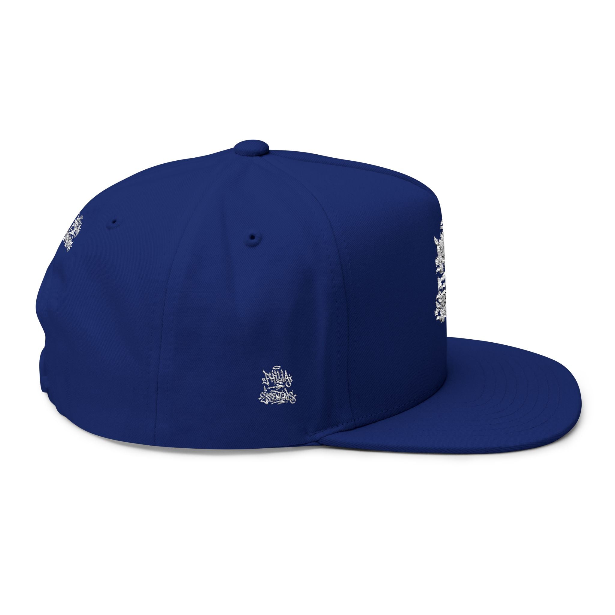 PHILIA — White Graffiti Logo Cap | Embroidered Streetwear Snapback