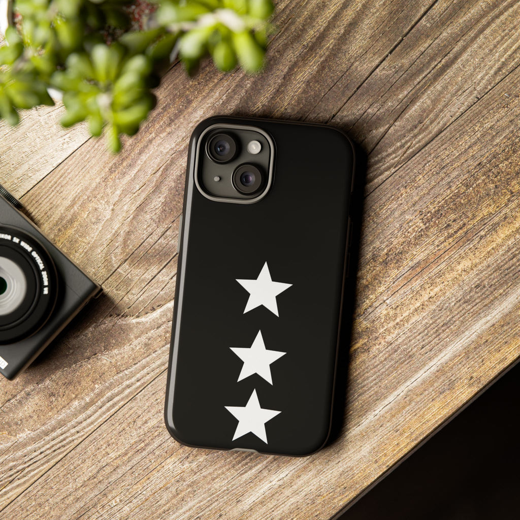 PHILIA — White Star Phone Case | Minimalist Rave Protective Cover