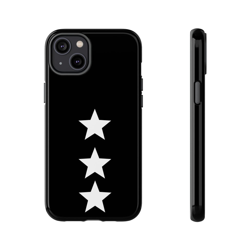 PHILIA — White Star Phone Case | Minimalist Rave Protective Cover