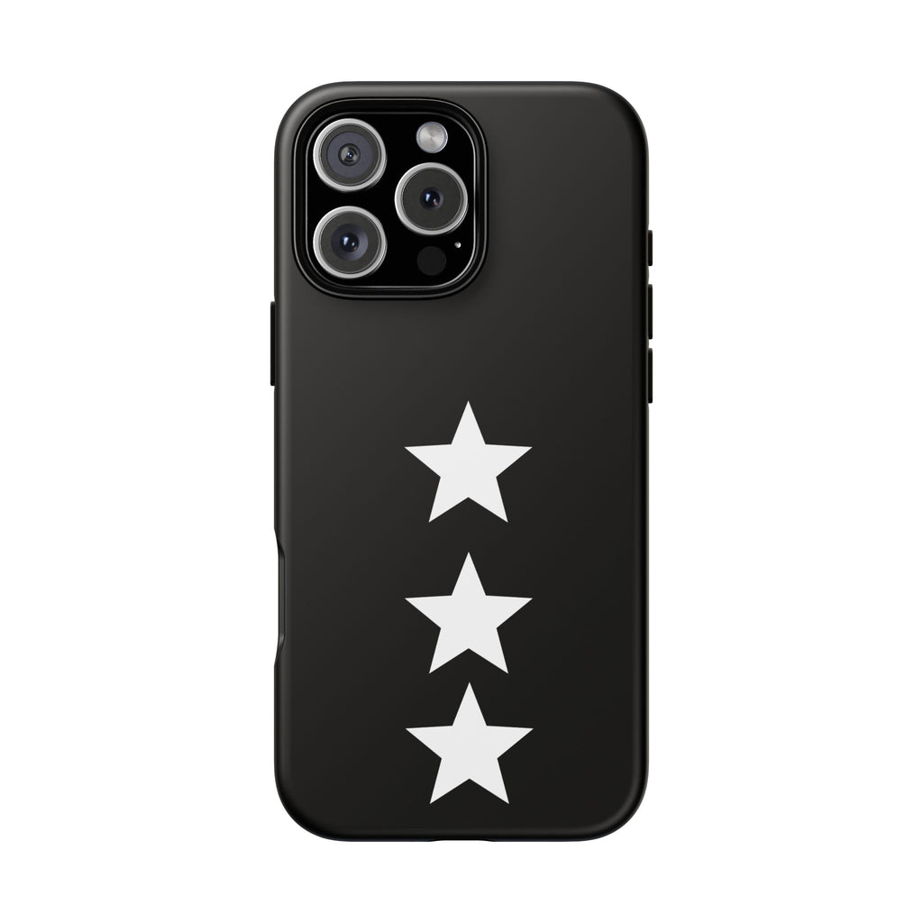 PHILIA — White Star Phone Case | Minimalist Rave Protective Cover