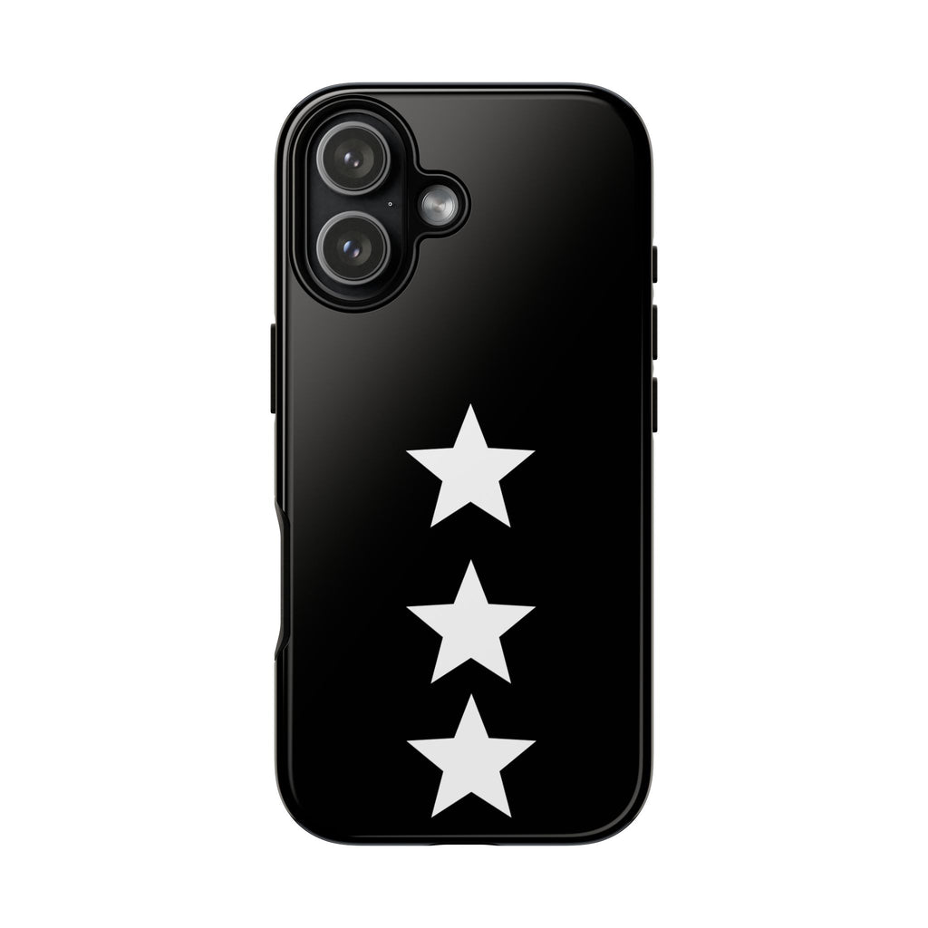 PHILIA — White Star Phone Case | Minimalist Rave Protective Cover