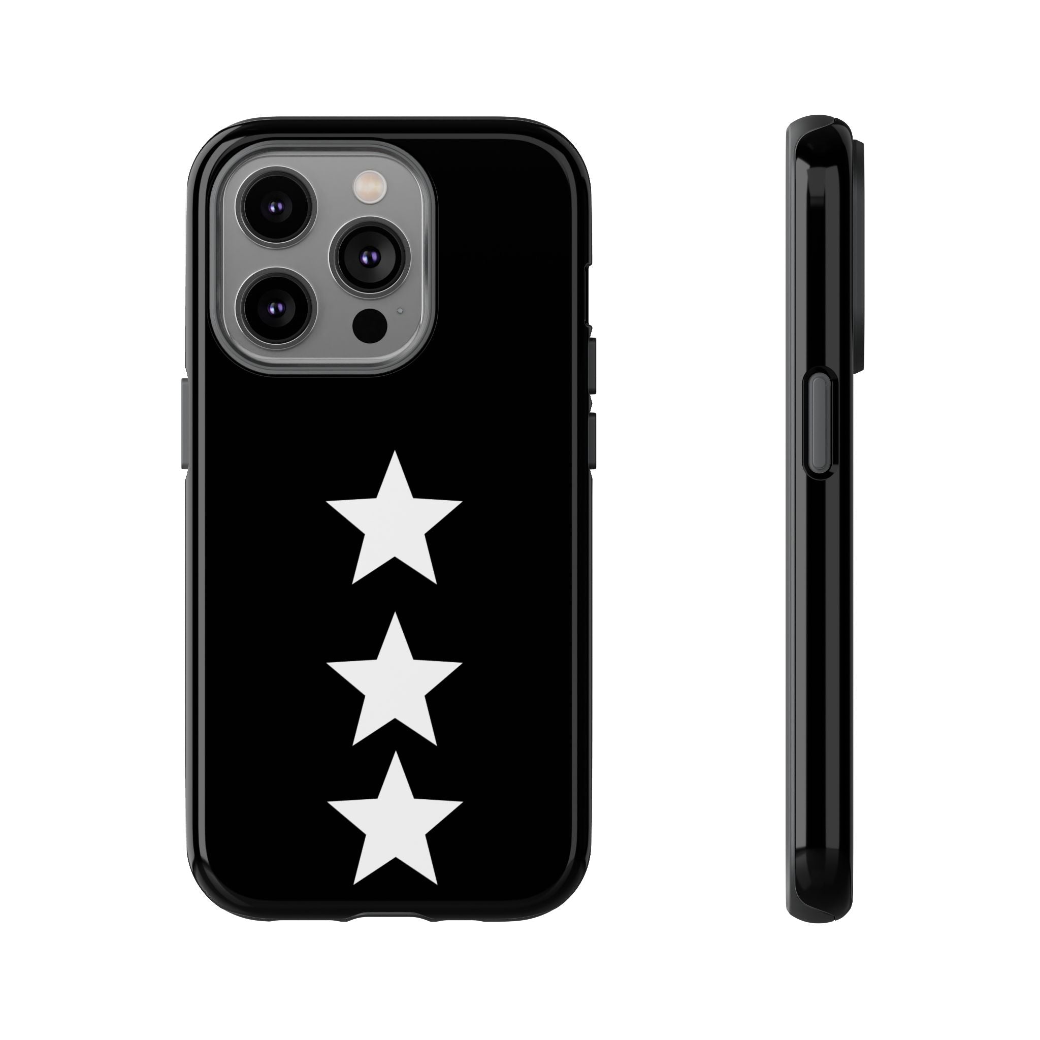 PHILIA — White Star Phone Case | Minimalist Rave Protective Cover