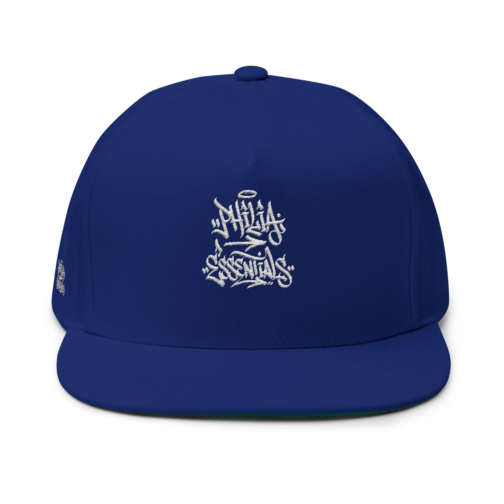 PHILIA — White Graffiti Logo Cap | Embroidered Streetwear Snapback