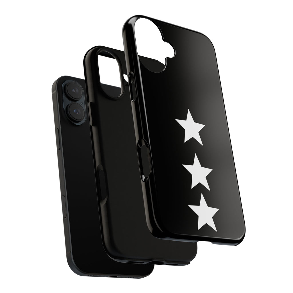 PHILIA — White Star Phone Case | Minimalist Rave Protective Cover