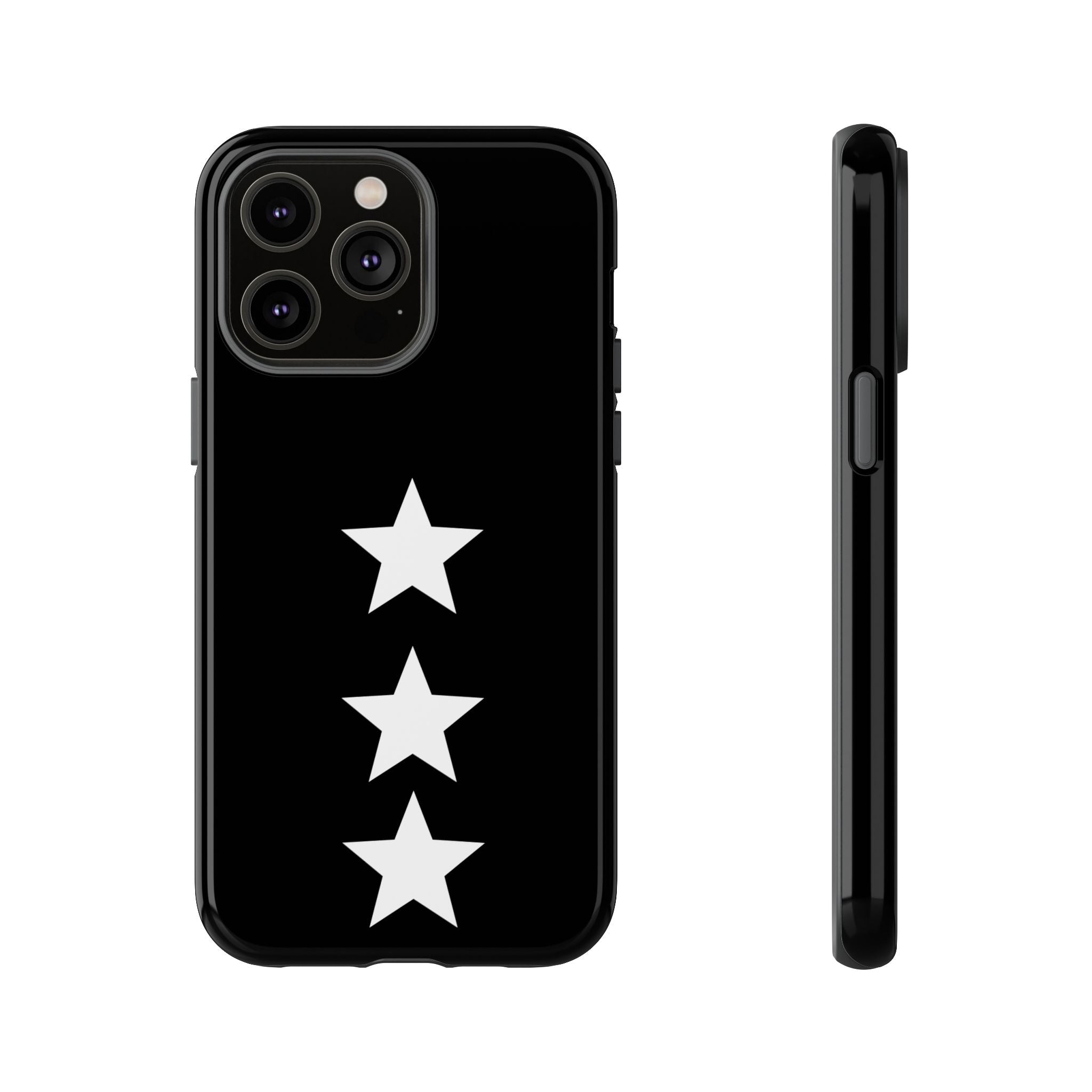 PHILIA — White Star Phone Case | Minimalist Rave Protective Cover